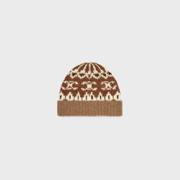 Bonnet - Camel Fair Isle