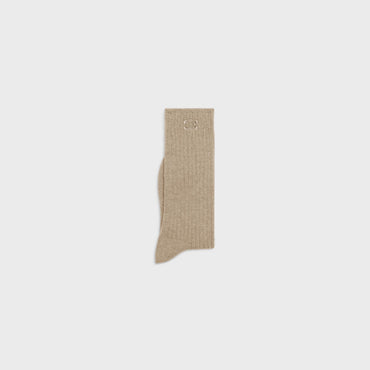 Chaussettes Hautes Triomphe - Beige