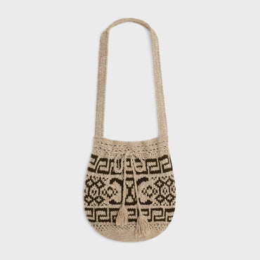 Sac Slub Fair Isle - Taupe