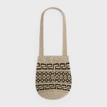 Sac Slub Fair Isle - Taupe