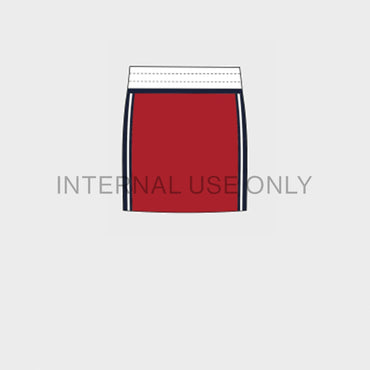 Jupe Courte Triomphe - Red/Navy