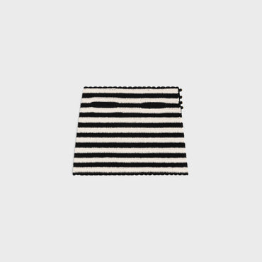 Mini Jupe - Black/Ecru
