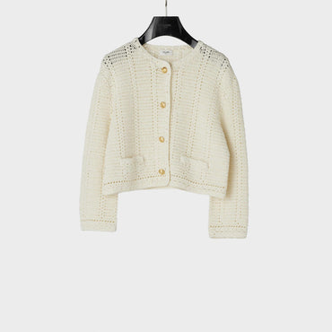 Cardigan Jacket - Off White