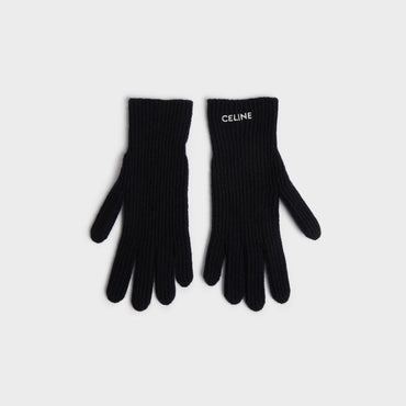 Gloves Celine Cashmere Gants Cachemire Héritage - Navy
