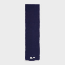 Women Celine Scarf - Navy