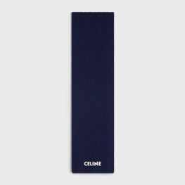 Women Celine Scarf - Navy