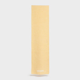 Women Celine Scarf - Pale Yellow