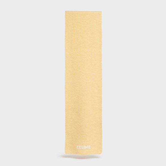 Women Celine Scarf - Pale Yellow