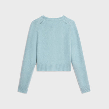 Triomphe Cardigan - Pale Blue