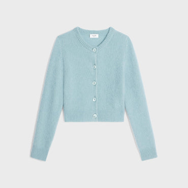 Triomphe Cardigan - Pale Blue