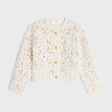 Veste Cardigan Laine Cornelly - Off White