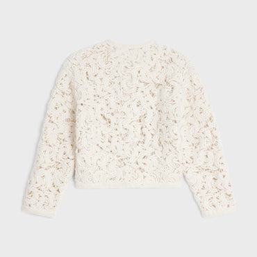 Veste Cardigan Laine Cornelly - Off White