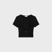 Crop Top Coeur - Black