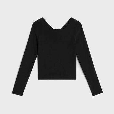 Top Dos Nu Coeur - Black
