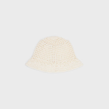 Bonnet Cloche - Off White
