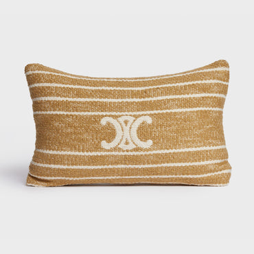 Coussin De Plage - Ocre/Vanille