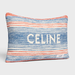 Women Celine Beach Cushion - Beige/Orange/Blue