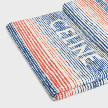 Beach Fouta - Beige/Orange/Blue