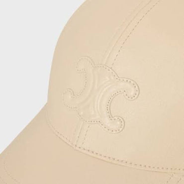 Triomphe Baseball Cap - Cream