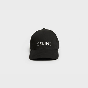 Casquette Baseball Celine Drill Coton - Black