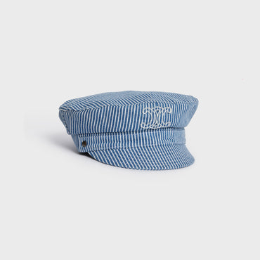 Casquette Marin Triomphe Coton Hickory - Wave Wash
