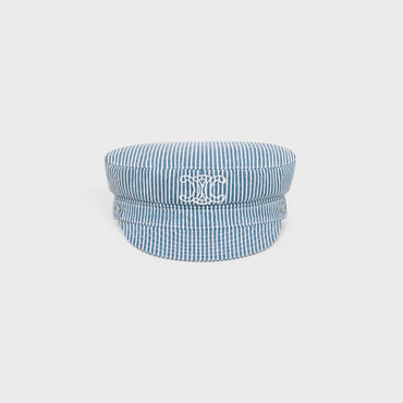 Casquette Marin Triomphe Coton Hickory - Wave Wash