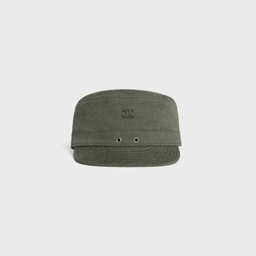 Army Cap, 6-5Cm Visor - Khaki