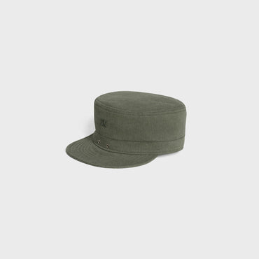 Army Cap, 6-5Cm Visor - Khaki