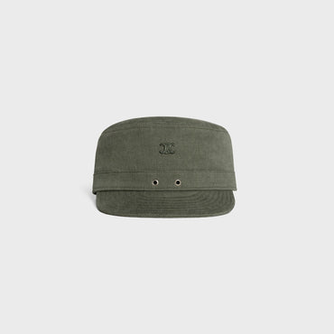 Army Cap, 6-5Cm Visor - Khaki