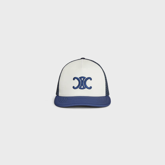 Women Triomphe Us Mesh Cap - White/Navy/Black