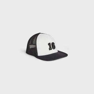 Casquette US Mesh 16 - White/Black