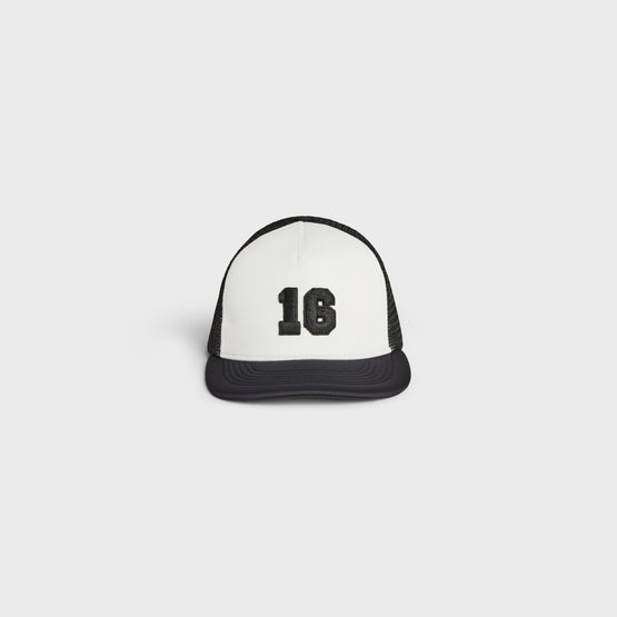 Women Us Mesh Cap 16 - White/Black