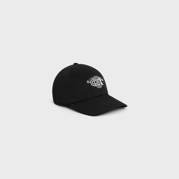 Celine Star Baseball Cap - Black