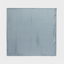 90X90Cm Square - Grey Blue/Cream