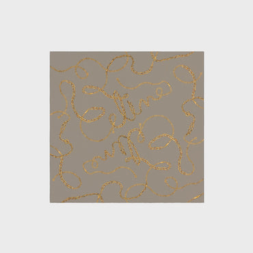 90X90Cm Square - Taupe