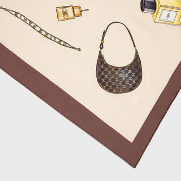 Square - Vanilla/Brown