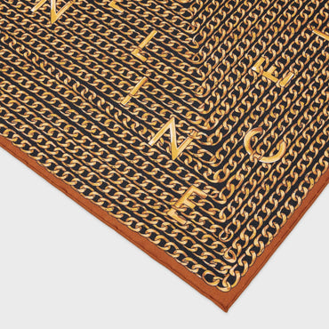 Bandana - Black/Cognac