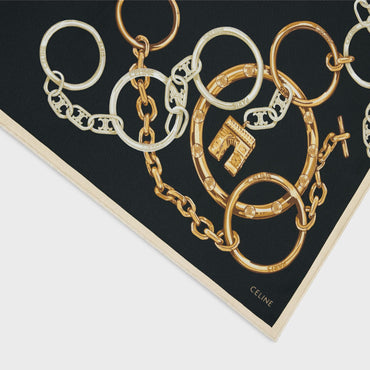 Bandana - Black/Beige