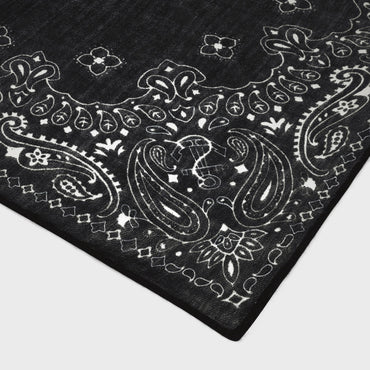 Stole Etamine Cashmere Etole Cachemire - Black
