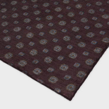 Stole Etamine Cashmere Biscotto Etole Cachemire - Bordeaux