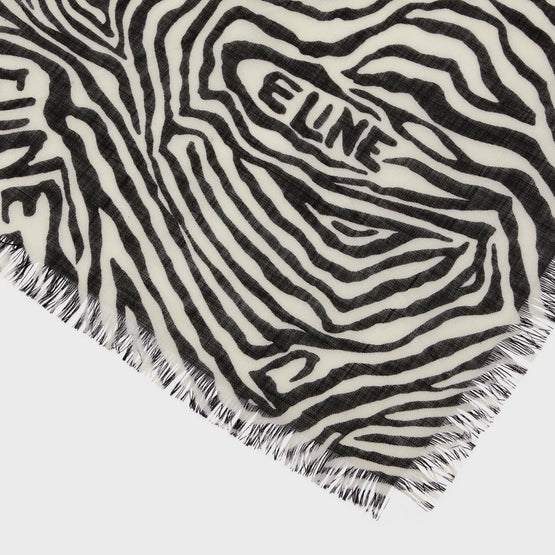 Men Bandana - Black/Off White