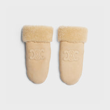 Mitaines Triomphe Shearling Merinos - Vanilla