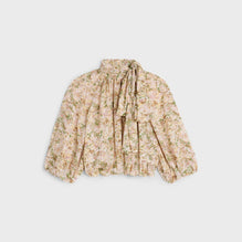 Lavalliere Raglan Ball Top - Vanilla/Pastel