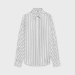 Men Drugstore Cl Collar Shirt - White/Black