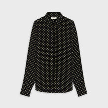 Drugstore Cl Collar Shirt - Black/Off White