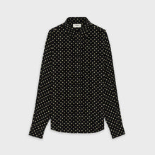 Men Drugstore Cl Collar Shirt - Black/Off White