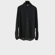 Chemise Loose Col Carnaby - Black