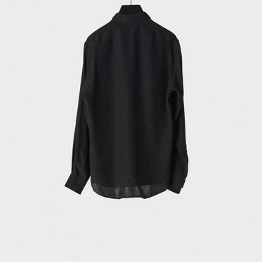Chemise Loose Col Carnaby - Black