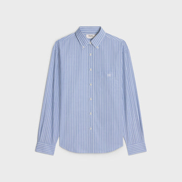 Relaxed Shirt - Bleu/Blanc