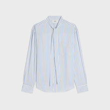 Chemise Cambridge Lavalliere - Craie/Bleu